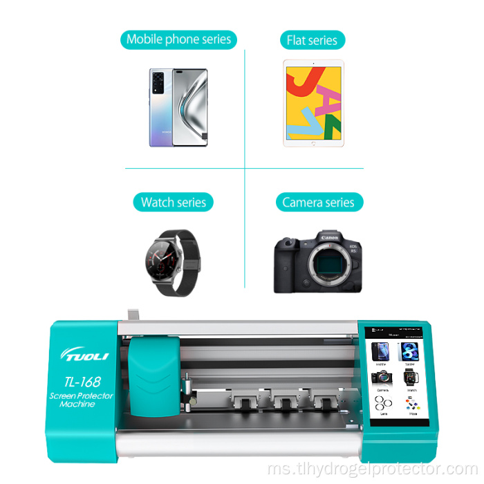 Pelindung Skrin Jualan Panas Kembali Mesin Pemotongan Filem